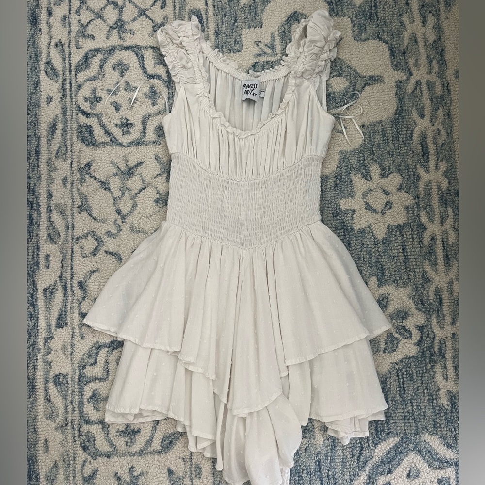 Princess Polly white dress/ romper